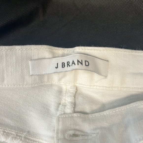 NWT J Brand Mid Rise Crop Bootcut Jeans In Blanc - Picture 4 of 9